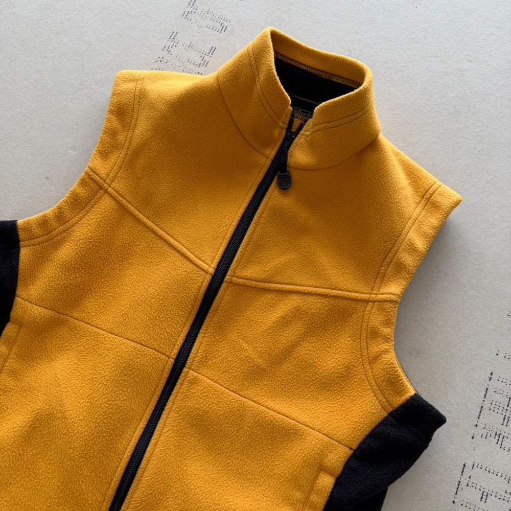 90's Vintage Black Ice Fleece Vest